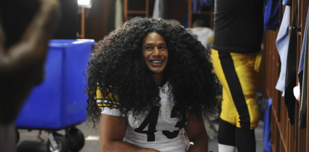 Pittsburgh Steelers Troy Palamalu for Head & Shoulders Print Ad - Great  to Frame